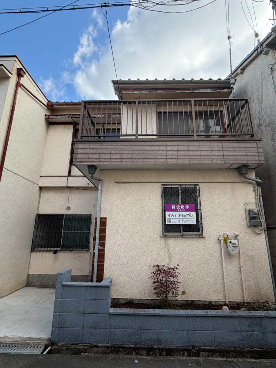 天美南1丁目　貸テラス　賃貸募集と並行して販売中